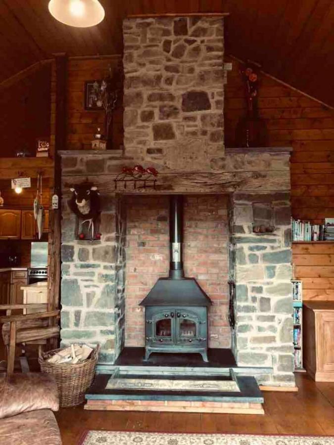 George Cabin - Log Cabin In Wales With Hot Tub Newtown  Exteriér fotografie