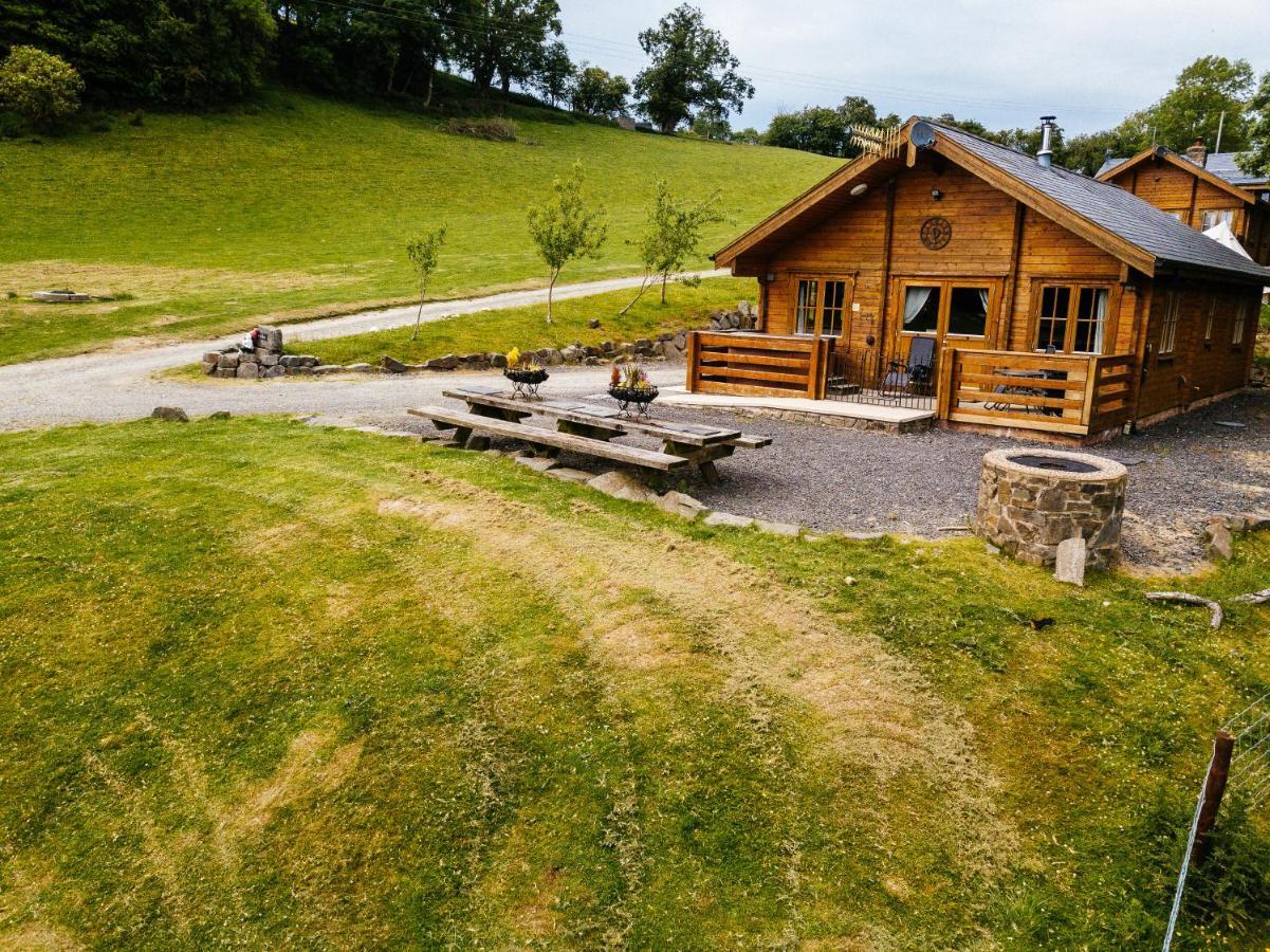 George Cabin - Log Cabin In Wales With Hot Tub Newtown  Exteriér fotografie