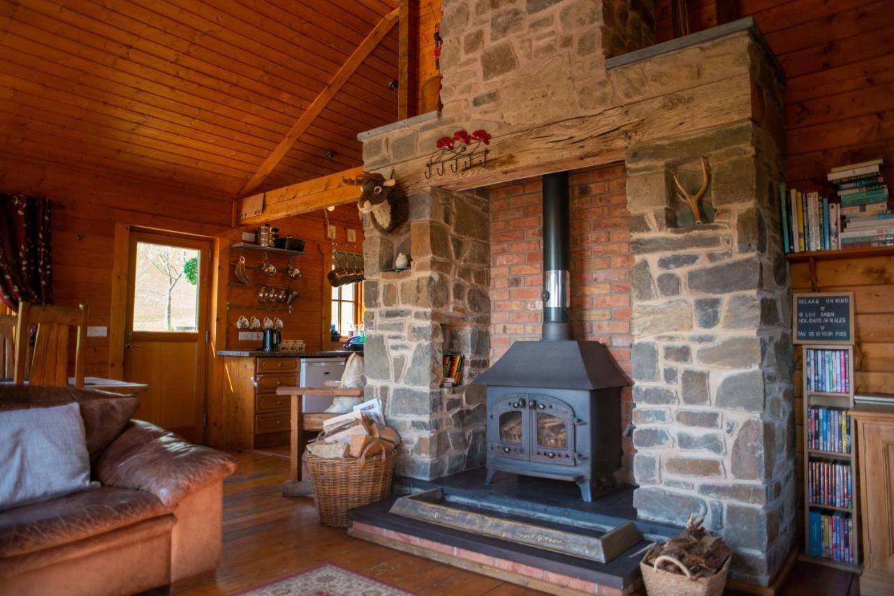 George Cabin - Log Cabin In Wales With Hot Tub Newtown  Exteriér fotografie